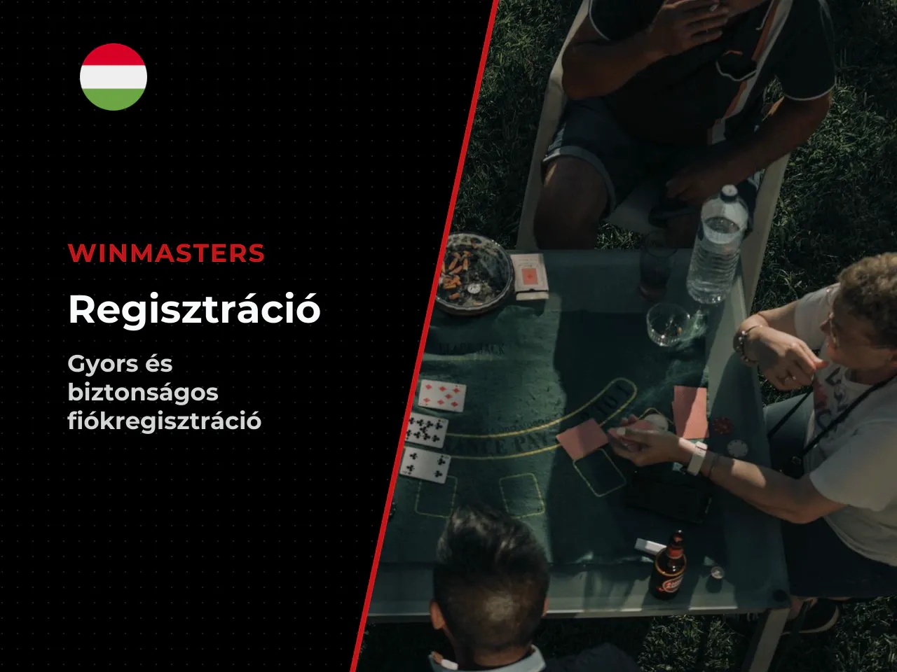 Fiókregisztráció és az ajánlati feltételek ellenőrzése