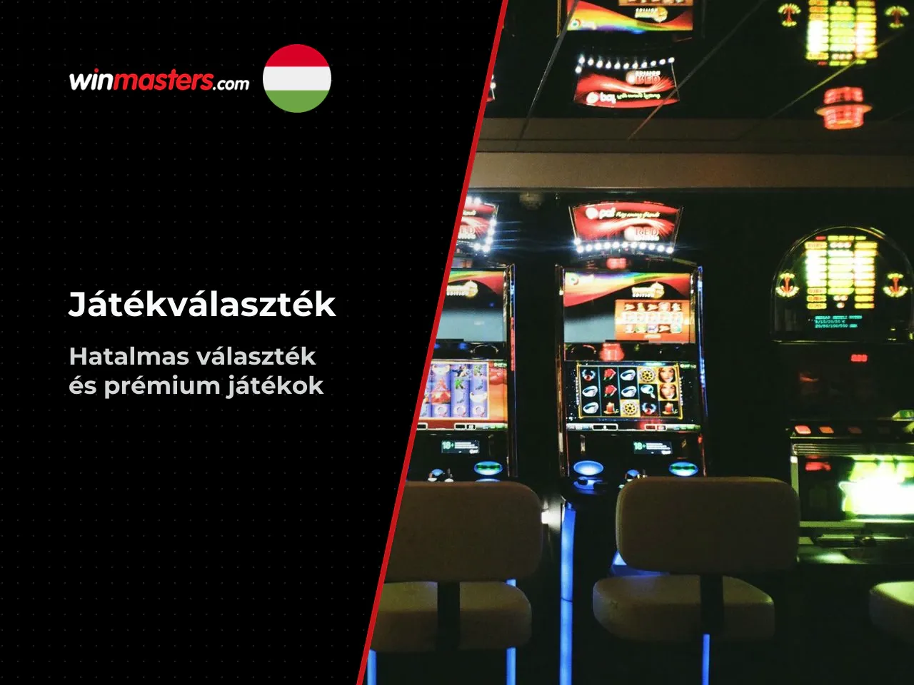 Winmasters jatek kivalasztasa a kaszinó kínálatának