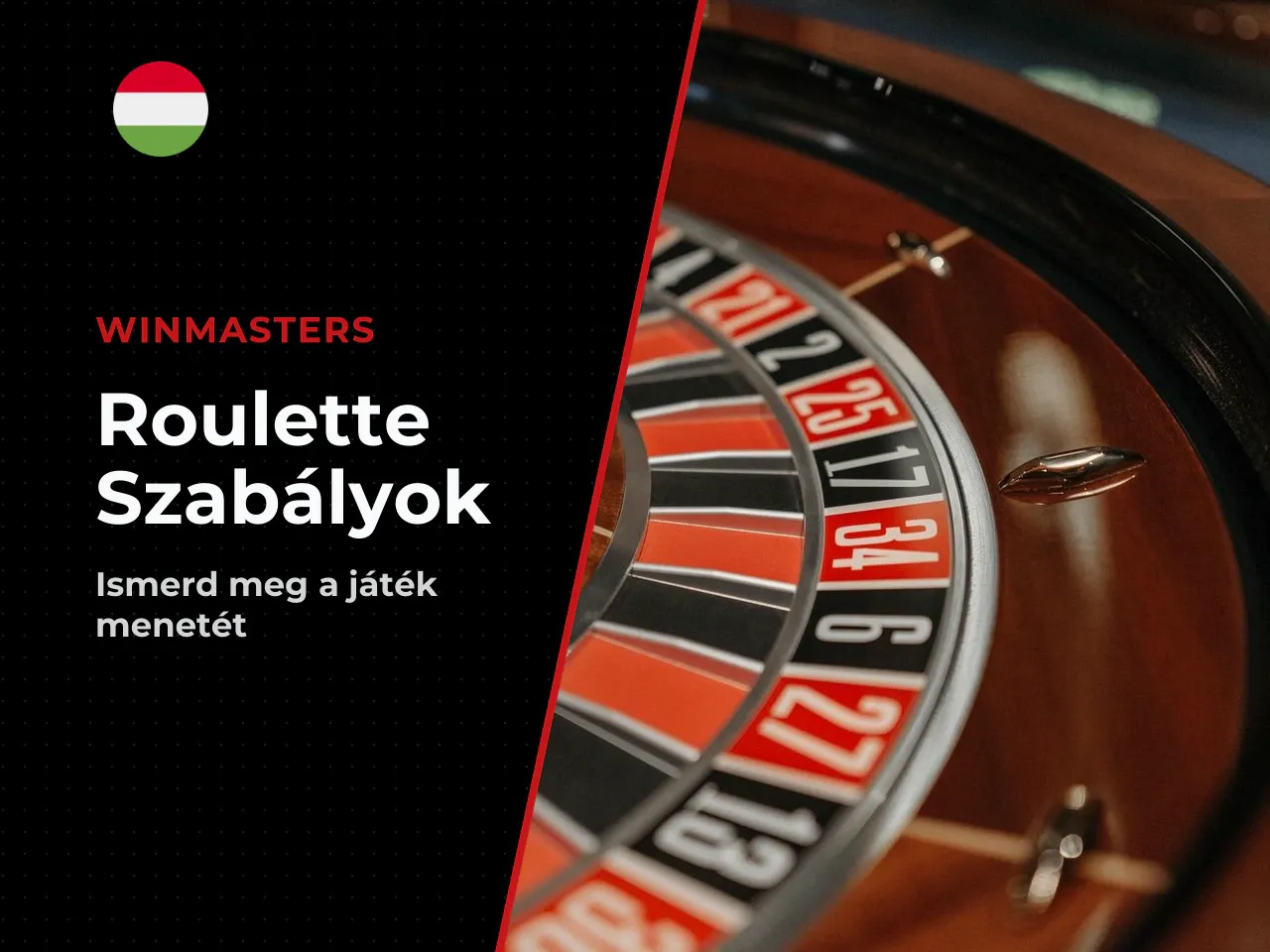Egy roulette kör menete a fogadástól