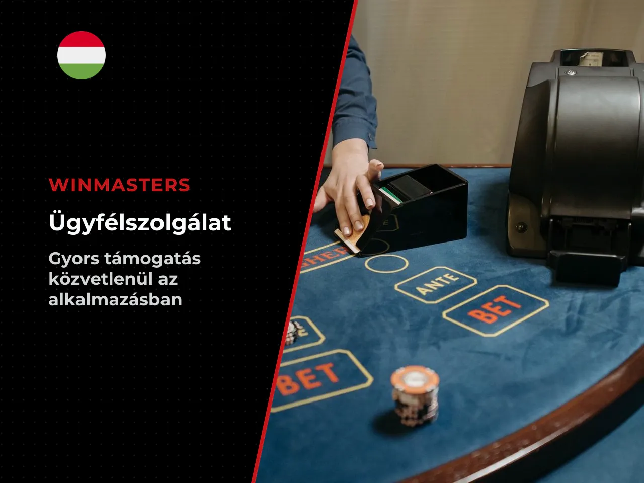Ügyfélszolgálat és elérhetőségek a mobil appban