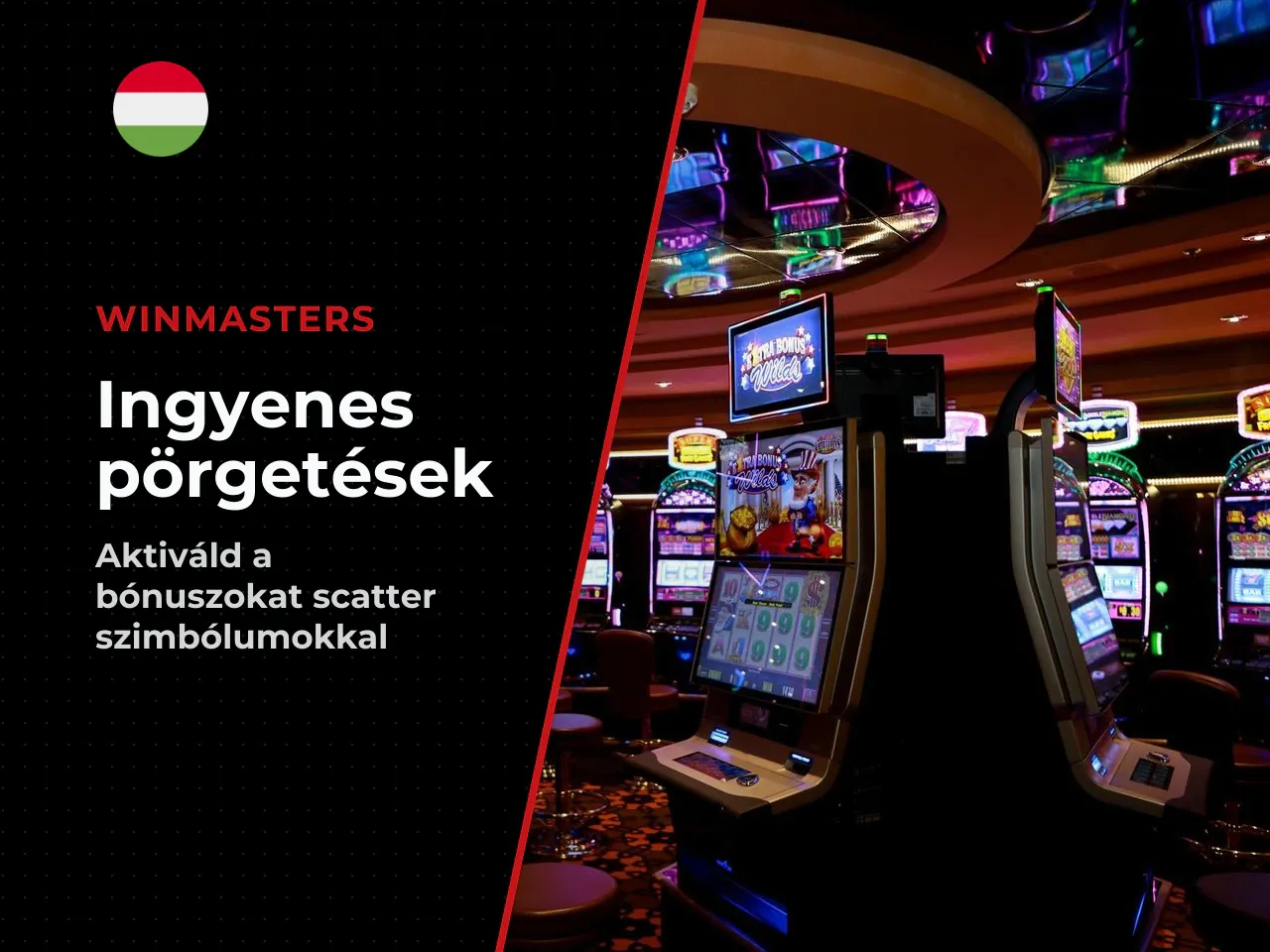 Ingyenes pörgetések aktiválása scatter szimbólumokkal. Az