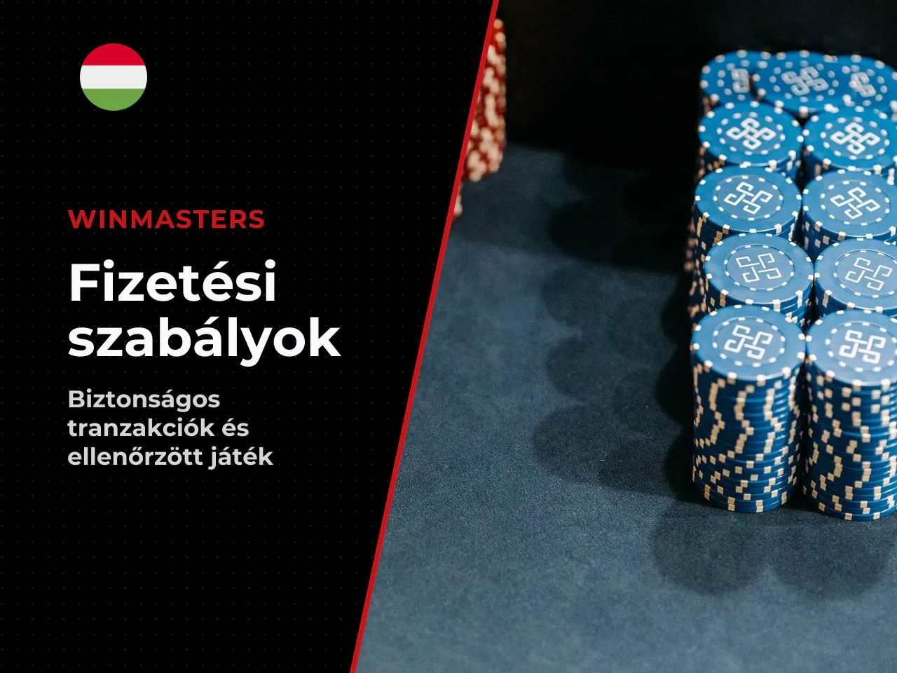Befizetés, kifizetés és játékfeltételek ellenőrzése. A