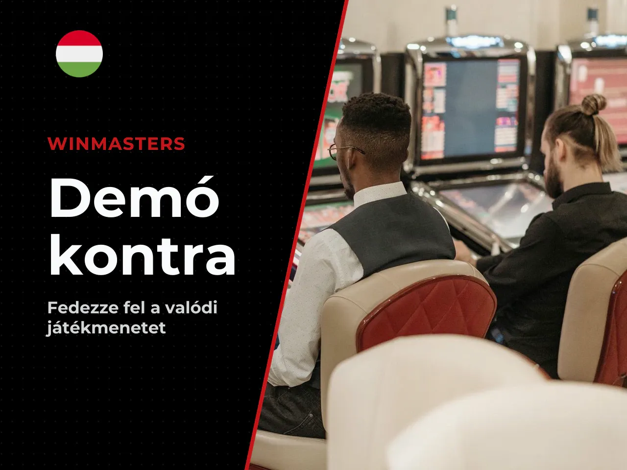 A demo és a valódi pénzes