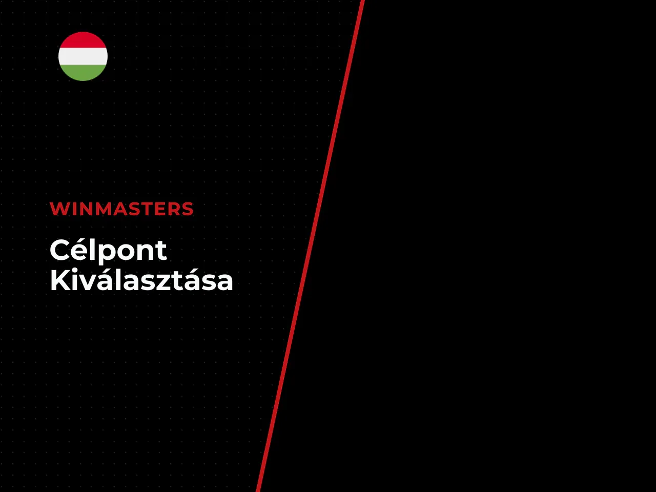 Cash Hunt célpont kiválasztása a játéktáblán