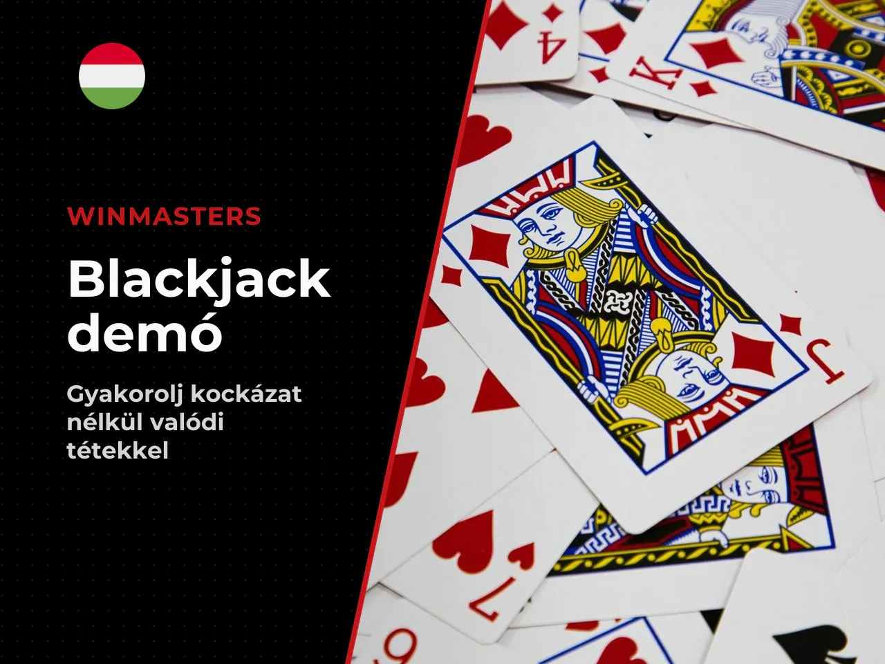Blackjack demo gyakorlás valódi tét nélkül