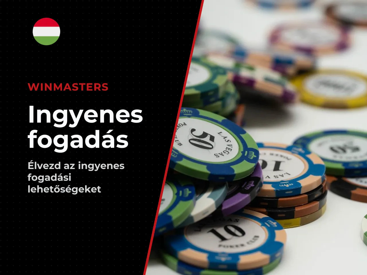 Winmasters freebet és free bet bónusz