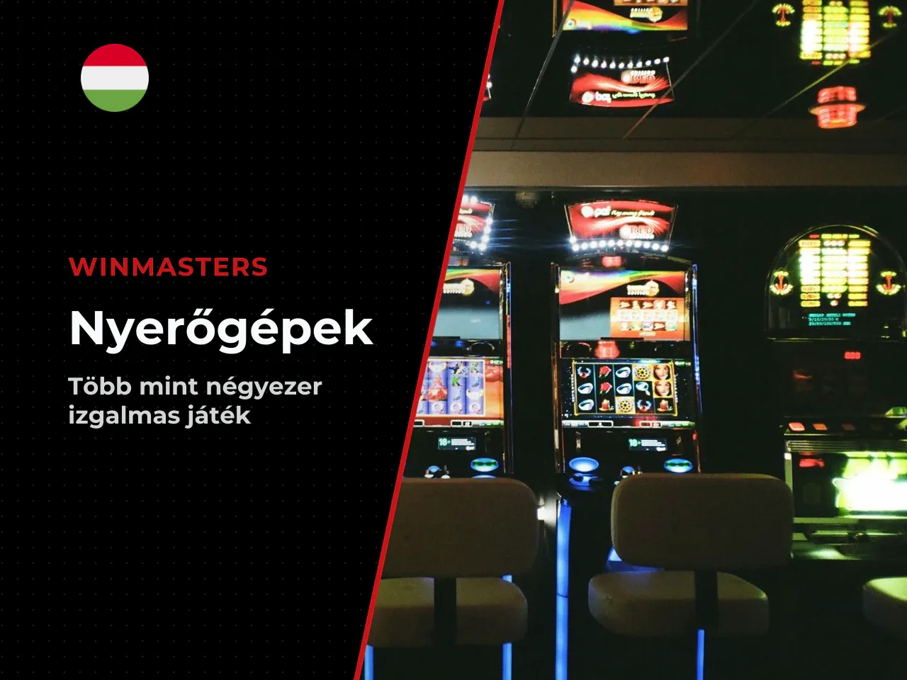 Winmasters játékok nyerőgépek, jackpot és fejlesztők