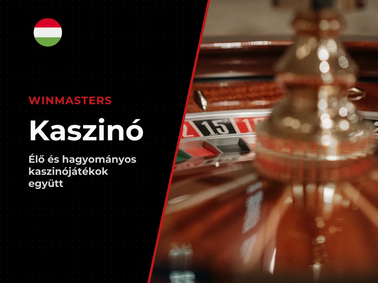 Kaszinó és live casino egyetlen fiókban