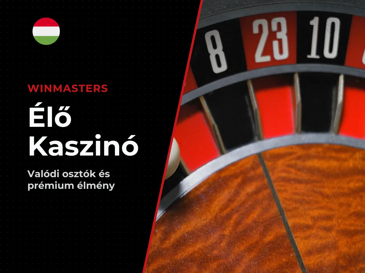 Winmasters Casino Live élő osztós asztalok
