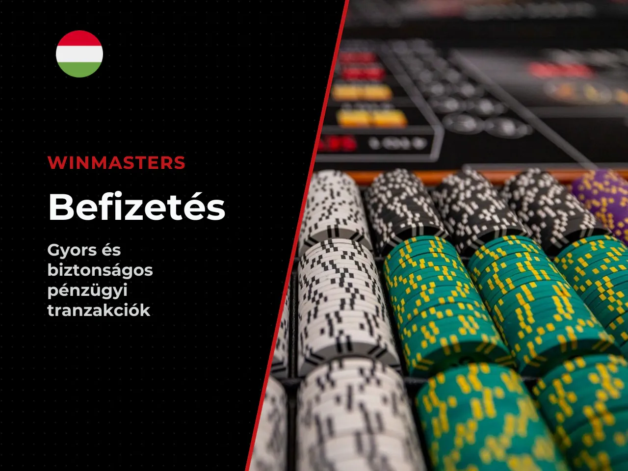 Winmasters befizetés egy percben
