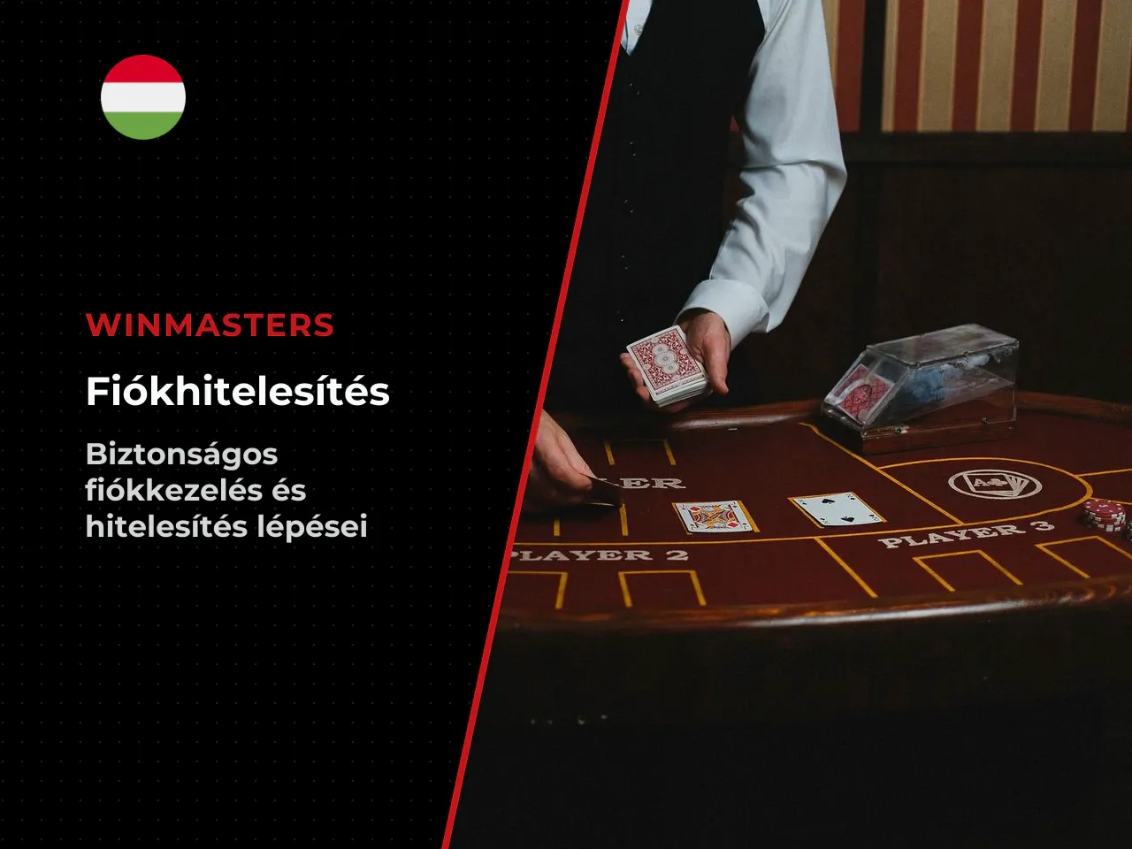 Személyes adatok a Winmasters fiókhoz magyar